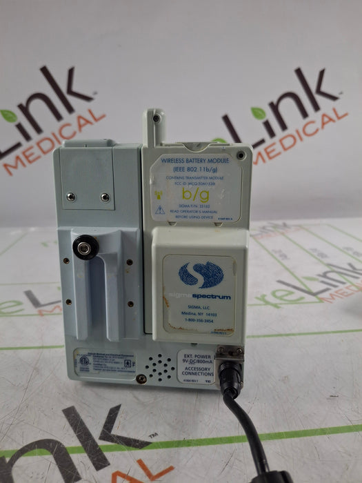 Baxter Sigma Spectrum 6.05.13 with B/G Battery Infusion Pump