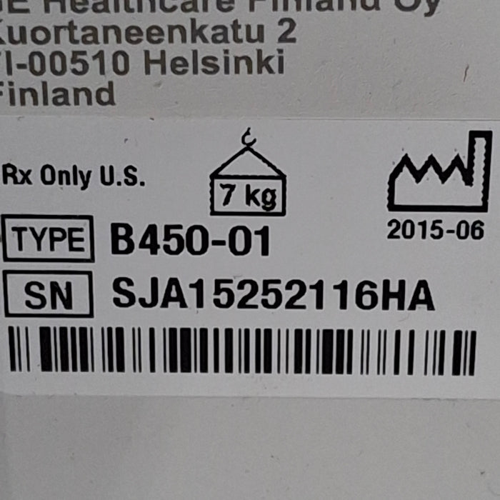 GE Healthcare Carescape B450 Patient Monitor