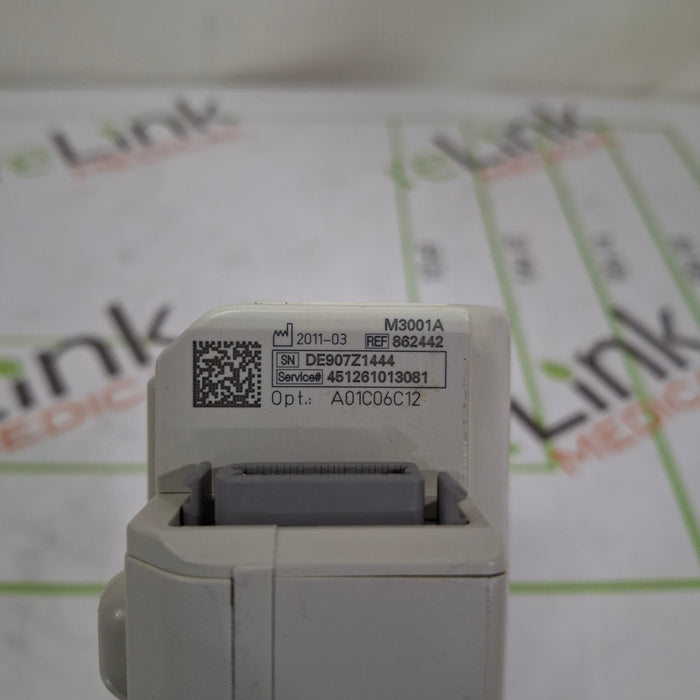Philips M3001A-A01C06C12 Fast SpO2, NIBP, 12 lead ECG, Temp, IBP MMS Module