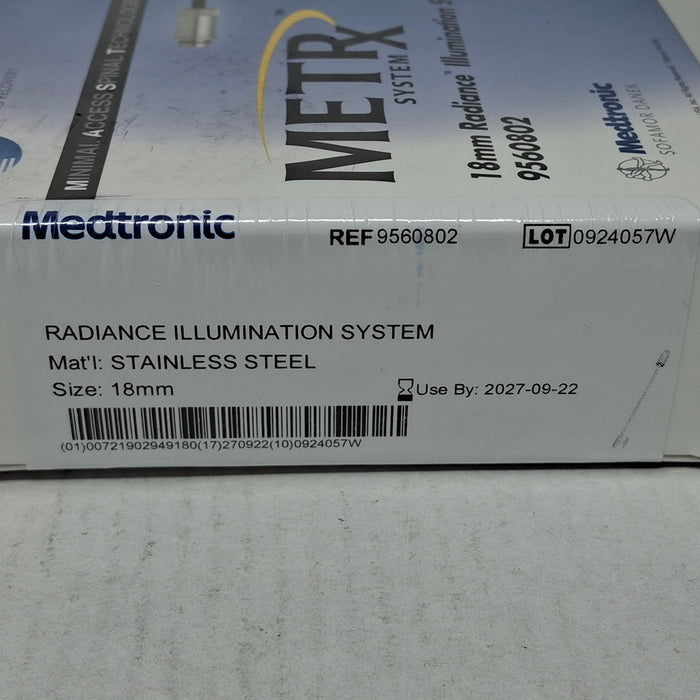 Medtronic 9560802 18mm Radiance Illumination System