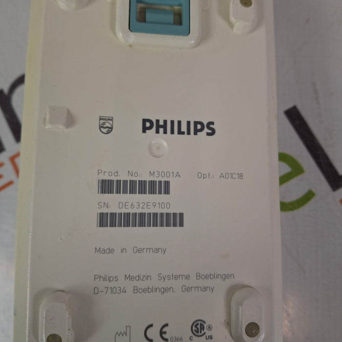 Philips M3001A-A01C18 Fast SpO2, NIBP, 12 lead ECG, Temp, IBP MMS Module