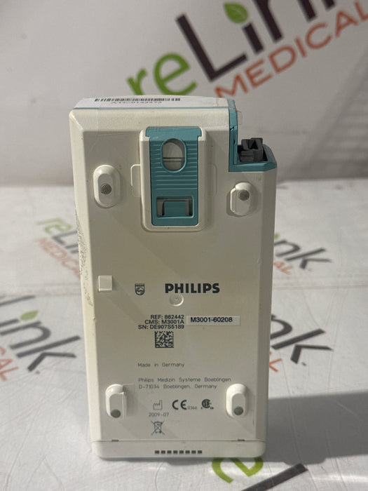 Philips M3001A-A04C06 OxiMax SpO2, NIBP, ECG, Temp, IBP MMS Module