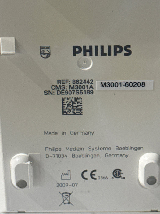 Philips M3001A-A04C06 OxiMax SpO2, NIBP, ECG, Temp, IBP MMS Module