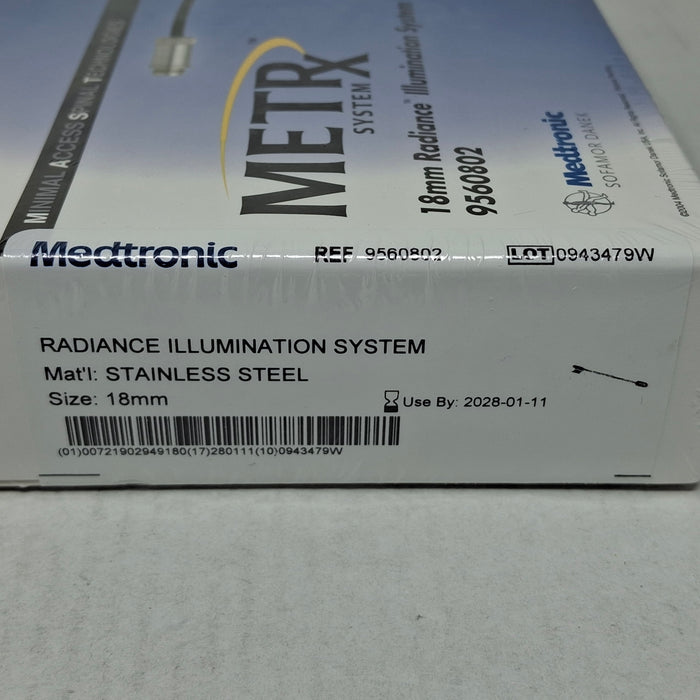 Medtronic 9560802 18mm Radiance Illumination System