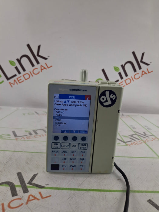 Baxter Sigma Spectrum 6.05.14 with B/G Battery Infusion Pump