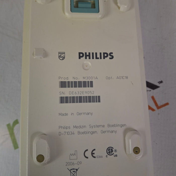 Philips M3001A-A01C18 Fast SpO2, NIBP, 12 lead ECG, Temp, IBP MMS Module