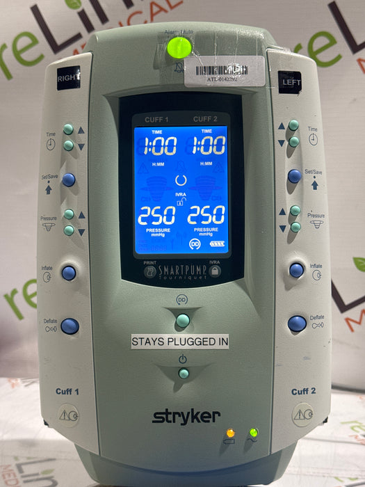 Stryker SmartPump Dual Channel Tourniquet