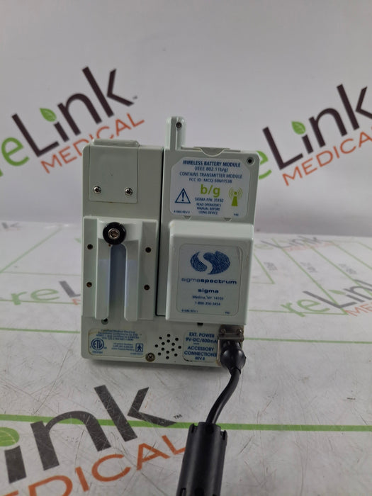 Baxter Sigma Spectrum 6.05.14 with B/G Battery Infusion Pump