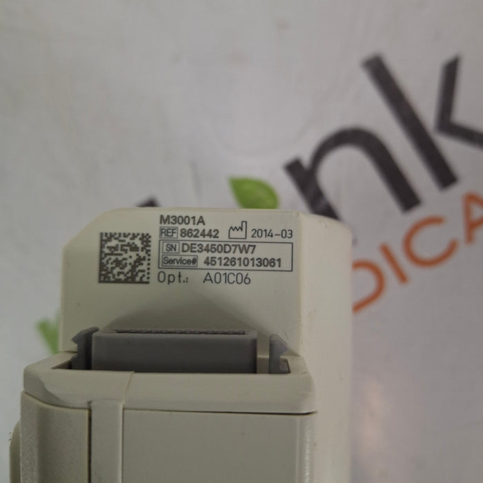 Philips M3001A-A01C06 Fast SpO2, NIBP, ECG, Temp, IBP MMS Module