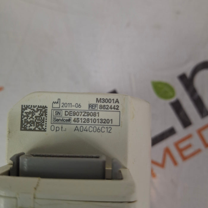 Philips M3001A-A04C06C12 OxiMax SpO2, NIBP, 12 Lead ECG, Temp, IBP MMS Module