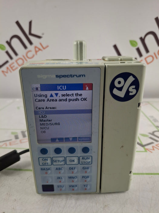 Baxter Sigma Spectrum 6.05.13 with B/G Battery Infusion Pump