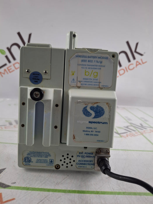 Baxter Sigma Spectrum 6.05.13 with B/G Battery Infusion Pump
