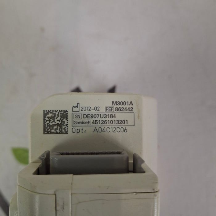 Philips M3001A-A04C06C12 OxiMax SpO2, NIBP, 12 Lead ECG, Temp, IBP MMS Module