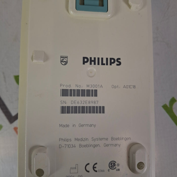 Philips M3001A-A01C18 Fast SpO2, NIBP, 12 lead ECG, Temp, IBP MMS Module