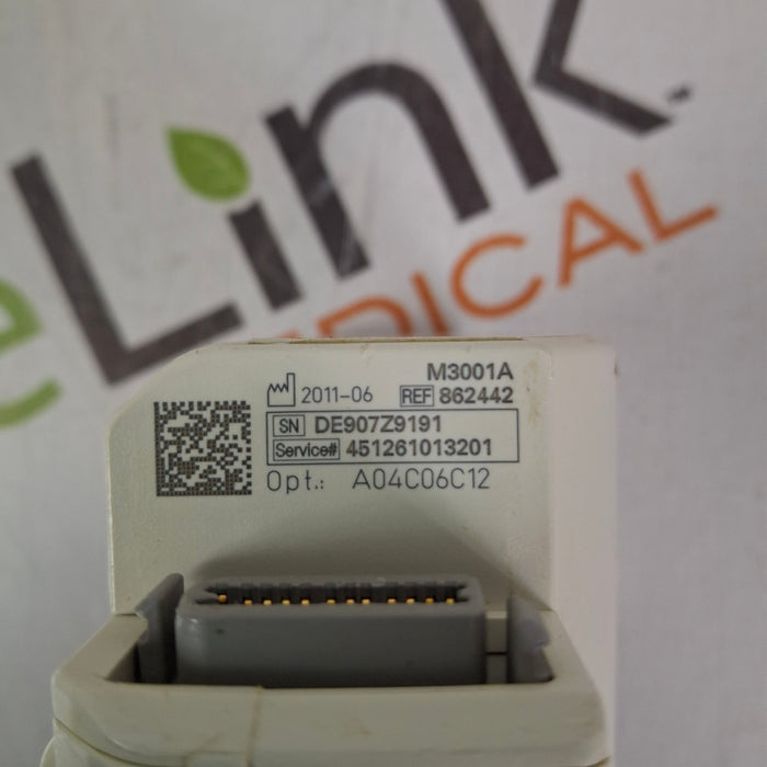 Philips M3001A-A04C06C12 OxiMax SpO2, NIBP, 12 Lead ECG, Temp, IBP MMS Module