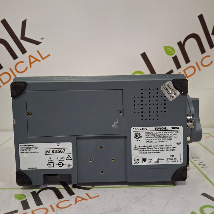 Smiths Medical Medfusion 3500 Version 6 Syringe Infusion Pump