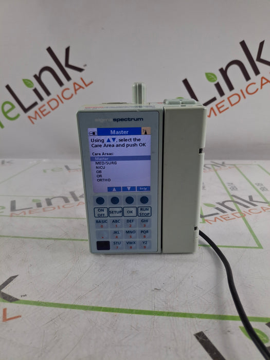 Baxter Sigma Spectrum 6.02.07 with B/G Battery Infusion Pump