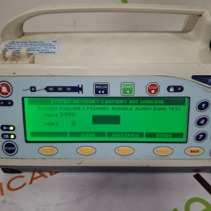Smiths Medical Medfusion 3500 Version 5 Syringe Infusion Pump