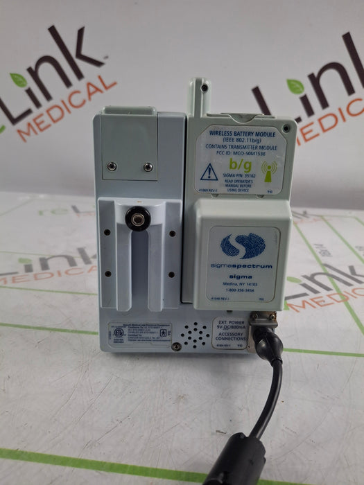 Baxter Sigma Spectrum 6.05.14 with B/G Battery Infusion Pump