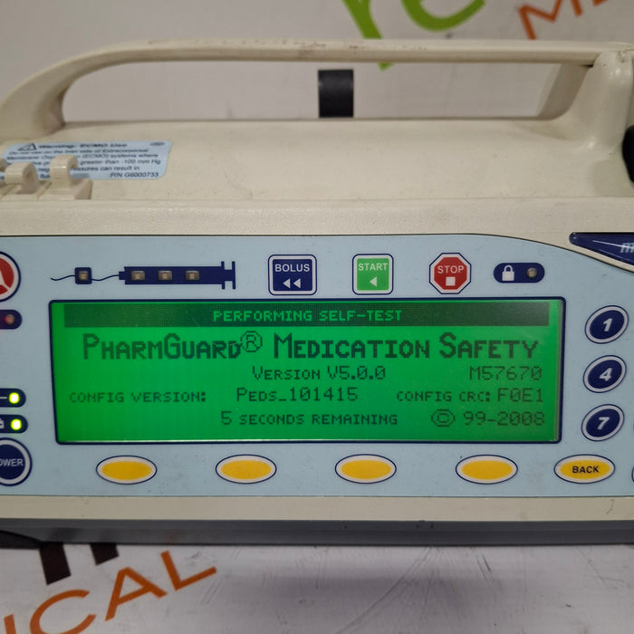 Smiths Medical Medfusion 3500 Version 5 Syringe Infusion Pump