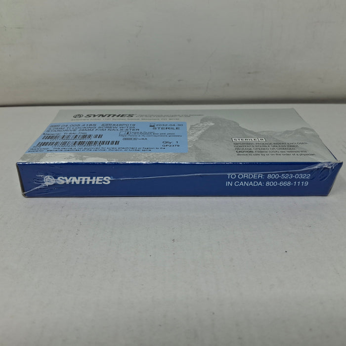 Synthes, Inc. 04.005.418S 4.0mm TI Locking Screw w/ T25 Stardrive 28mm F/IM Nail