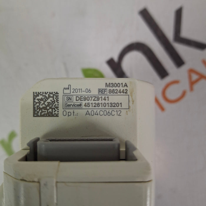 Philips M3001A-A04C06C12 OxiMax SpO2, NIBP, 12 Lead ECG, Temp, IBP MMS Module