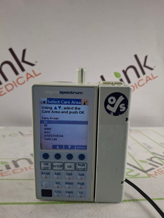 Baxter Sigma Spectrum 6.05.14 with B/G Battery Infusion Pump