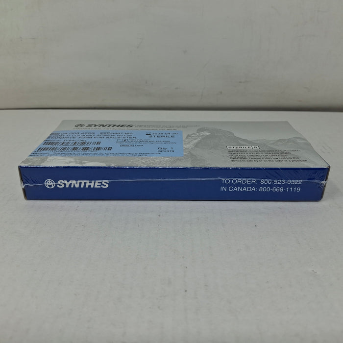 Synthes, Inc. 04.005.420S 4.0mm TI Locking Screw w/ T25 Stardrive 30mm F/IM Nail