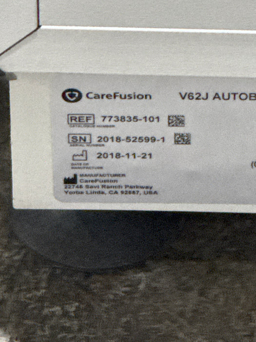 SensorMedics VMax V62J Plethysmograph