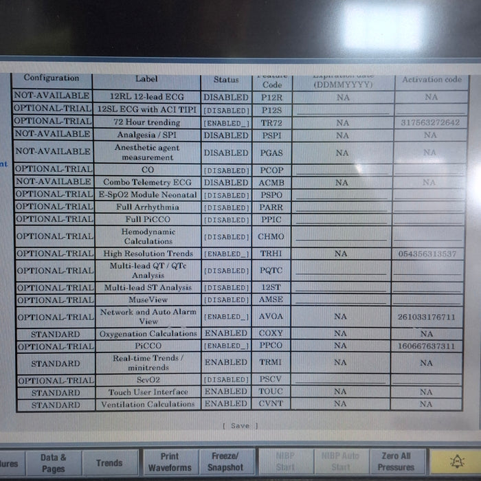 GE Healthcare Carescape B650 Neonatal Care Patient Monitor