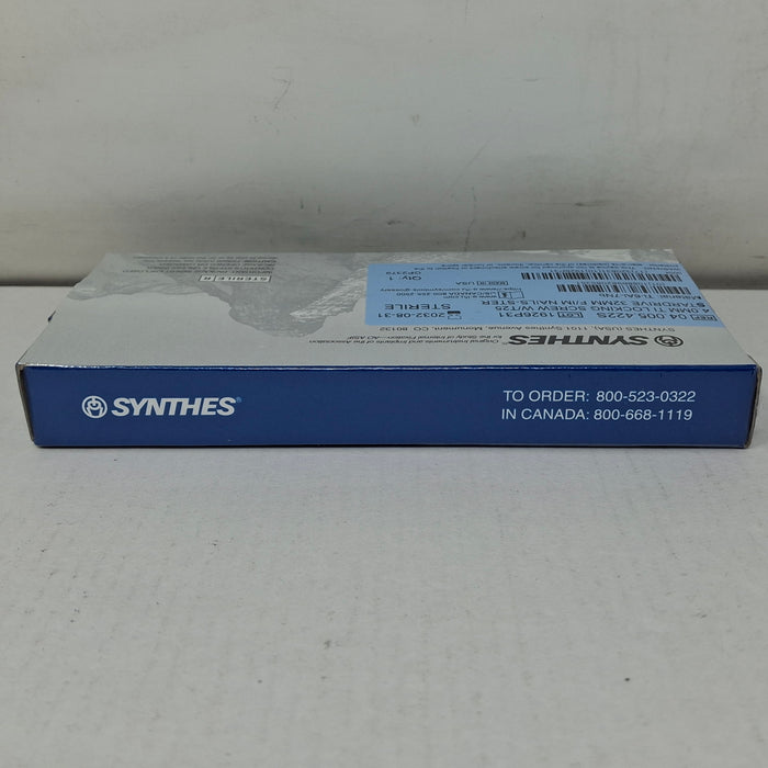 Synthes, Inc. 04.005.422S 4.0mm TI Locking Screw w/ T25 Stardrive 32mm F/IM Nail