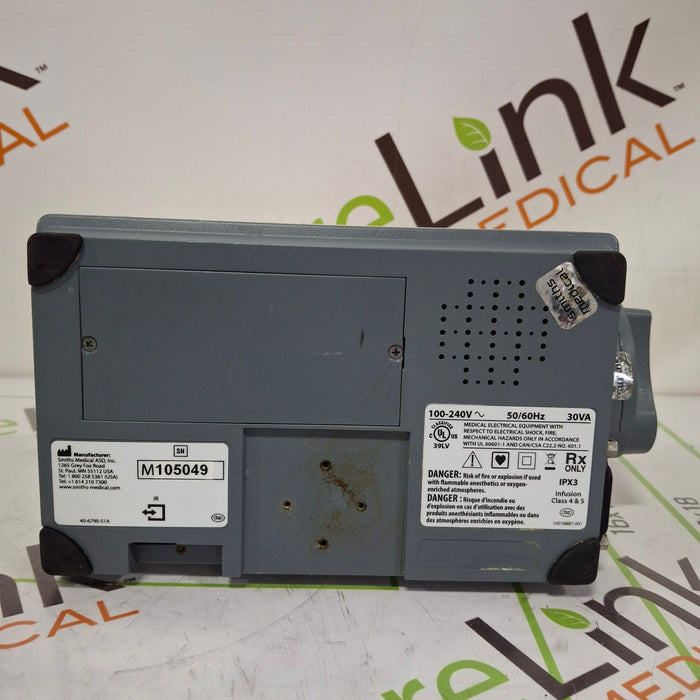 Smiths Medical Medfusion 3500 Version 6 Syringe Infusion Pump