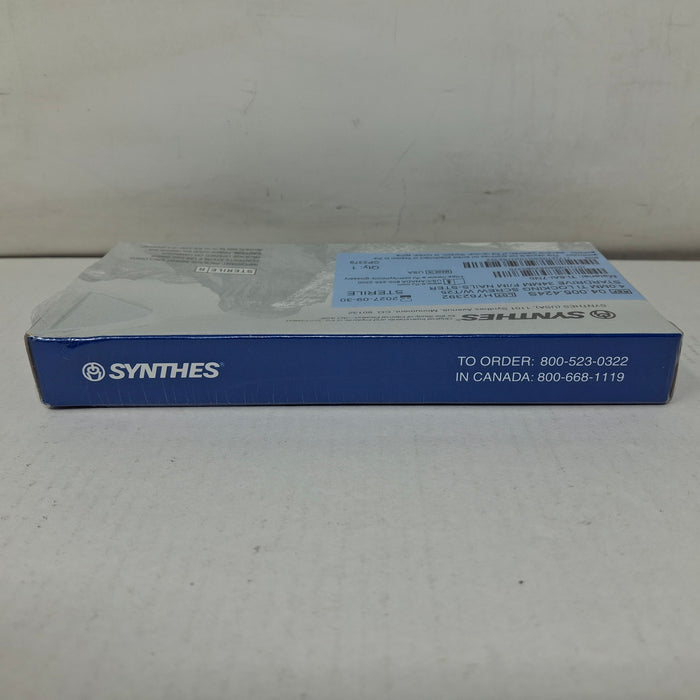 Synthes, Inc. 04.005.424S 4.0mm TI Locking Screw w/ T25 Stardrive 34mm F/IM Nail
