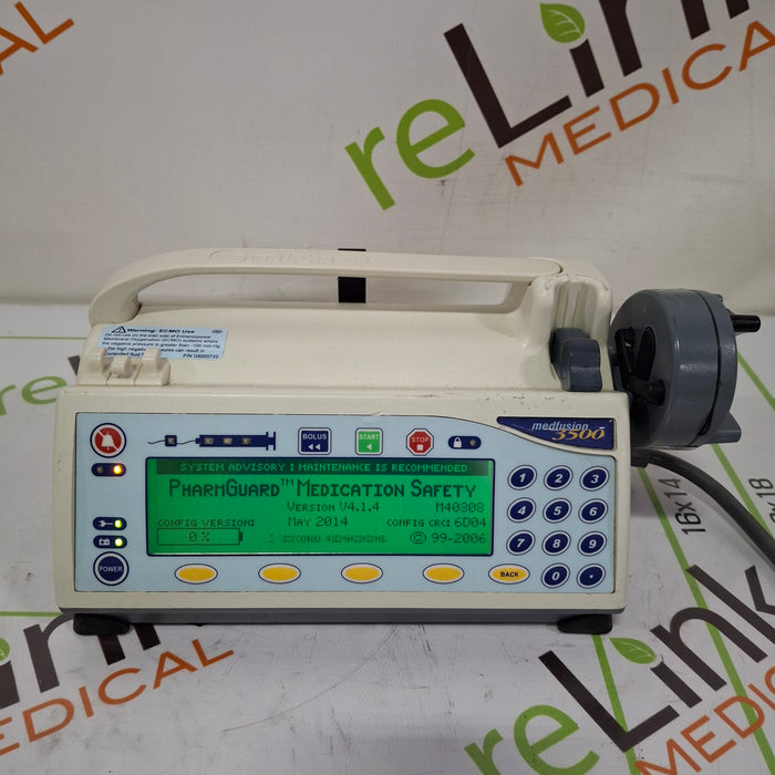 Smiths Medical Medfusion 3500 Version 4 Syringe Infusion Pump