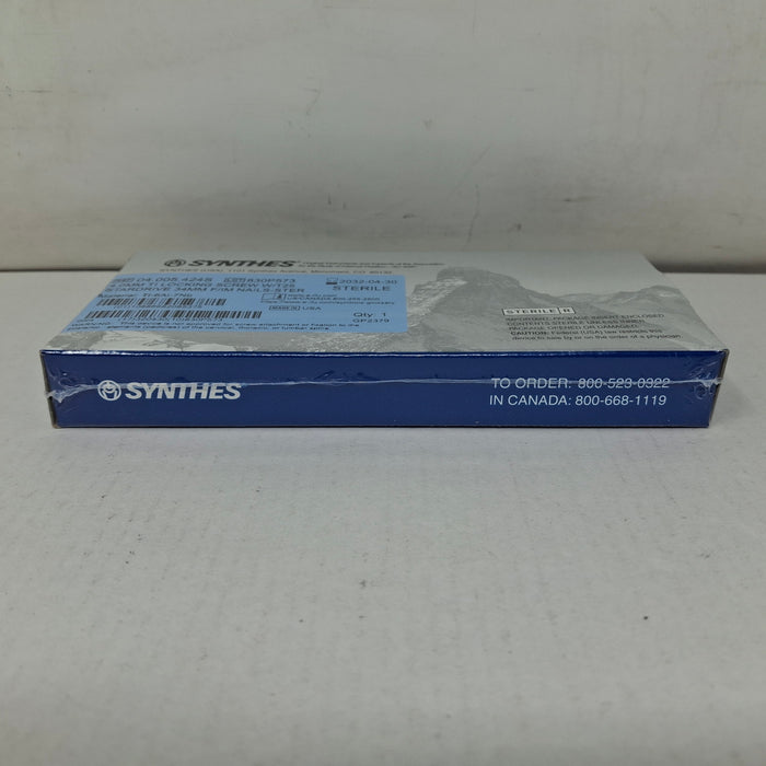 Synthes, Inc. 04.005.424S 4.0mm TI Locking Screw w/ T25 Stardrive 34mm F/IM Nail