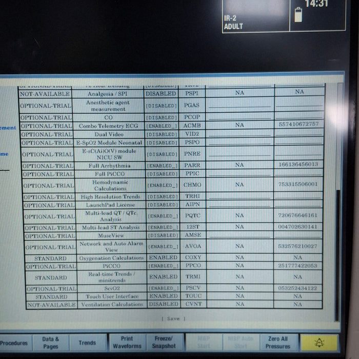 GE Healthcare Carescape B450 Critical Care Patient Monitor