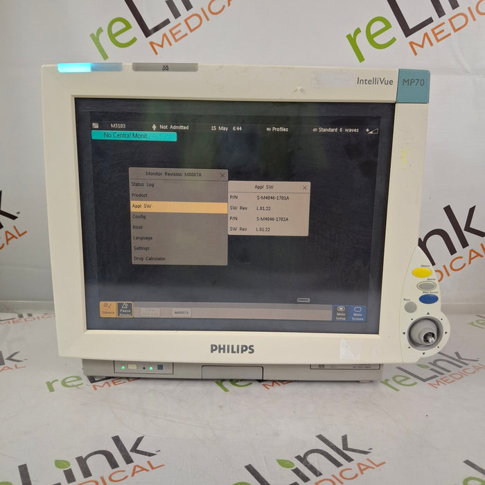 Philips IntelliVue MP70 Patient Monitor
