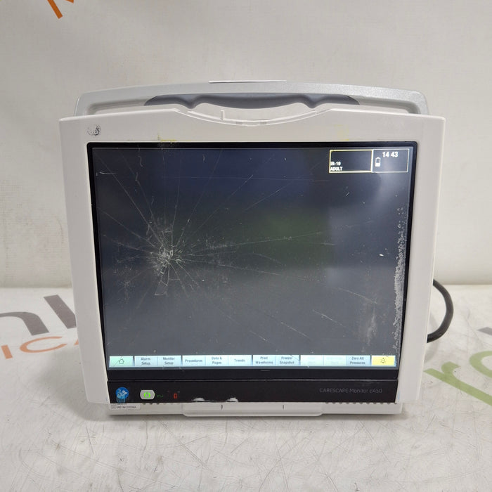 GE Healthcare Carescape B450 Patient Monitor