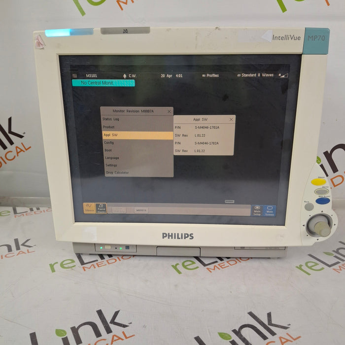 Philips IntelliVue MP70 Patient Monitor
