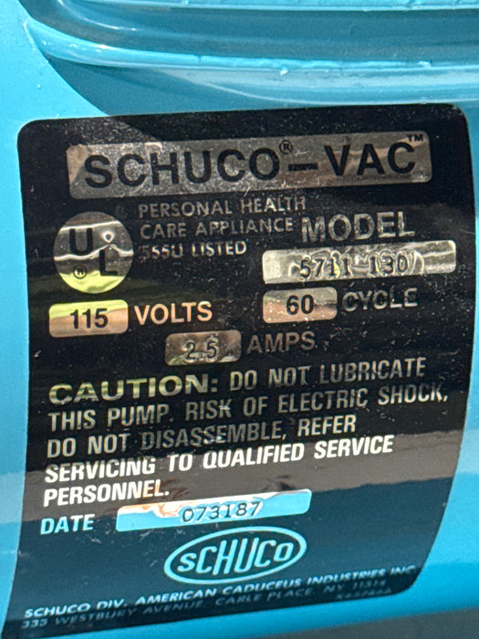 Schuco 5711 130 Aspirator Pump