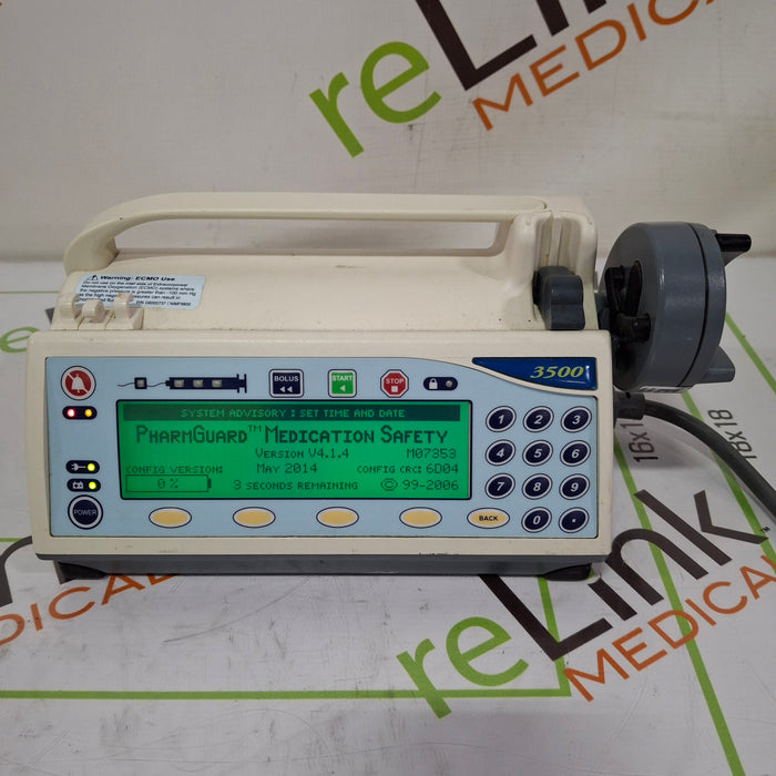 Smiths Medical Medfusion 3500 Version 4 Syringe Infusion Pump