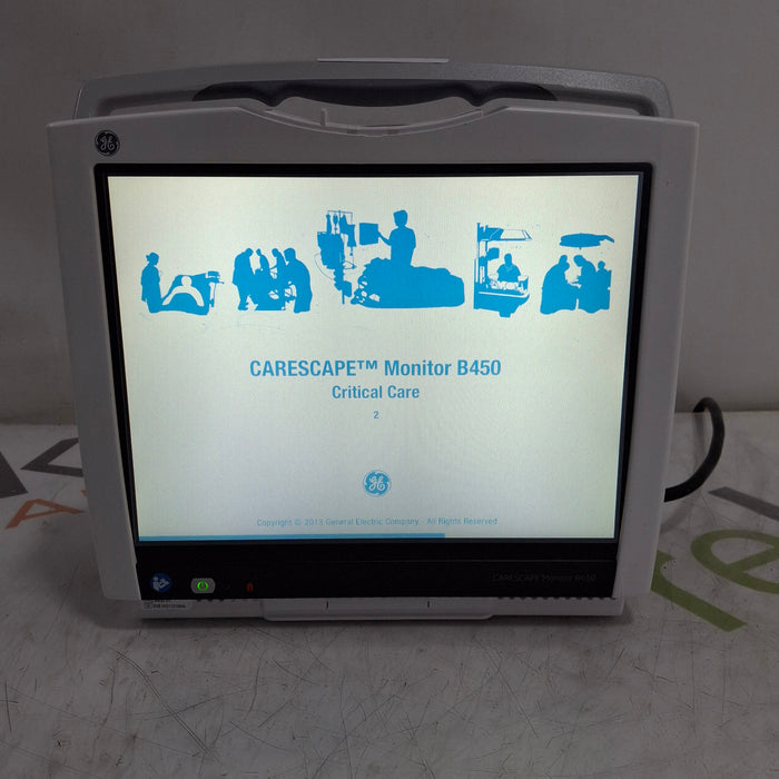 GE Healthcare Carescape B450 Critical Care Patient Monitor