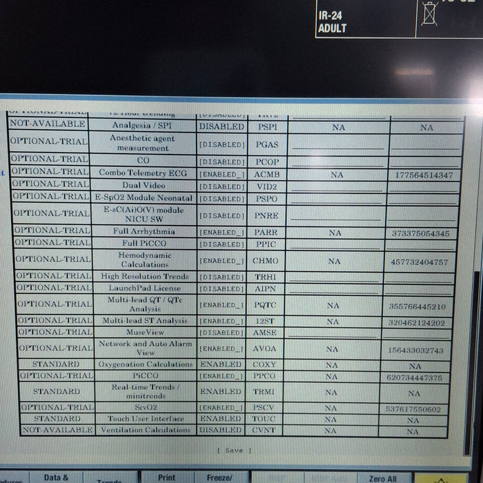 GE Healthcare Carescape B450 Critical Care Patient Monitor