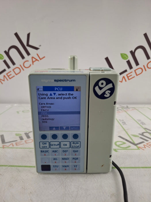 Baxter Sigma Spectrum 6.05.14 with B/G Battery Infusion Pump