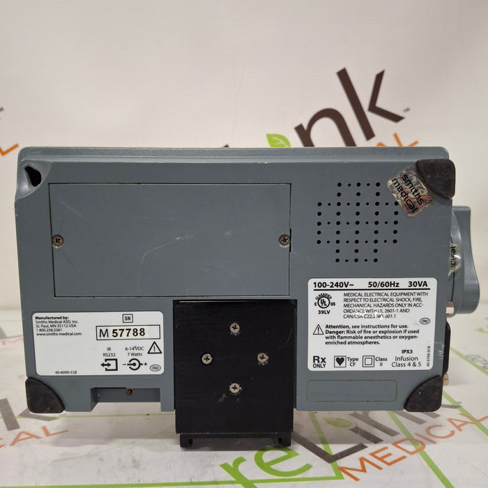 Smiths Medical Medfusion 3500 Version 5 Syringe Infusion Pump
