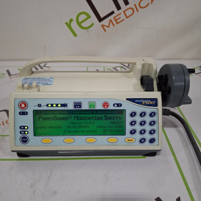 Smiths Medical Medfusion 3500 Version 6 Syringe Infusion Pump