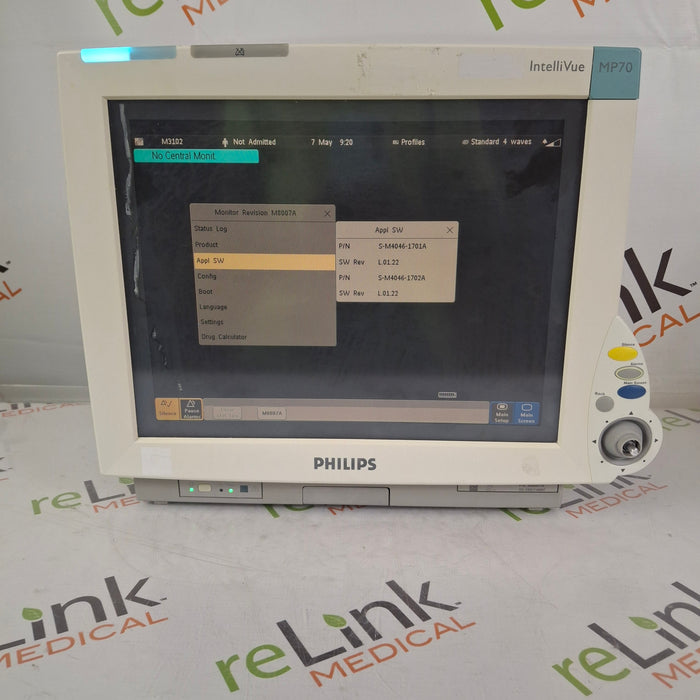 Philips IntelliVue MP70 Patient Monitor