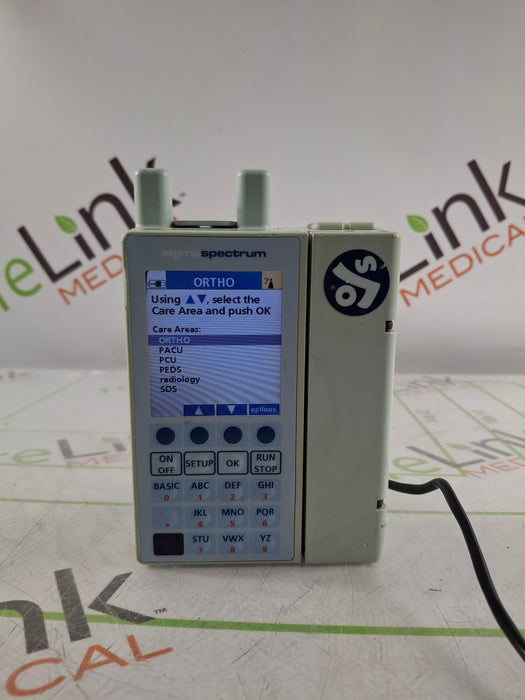 Baxter Sigma Spectrum 6.05.14 with A/B/G/N Battery Infusion Pump