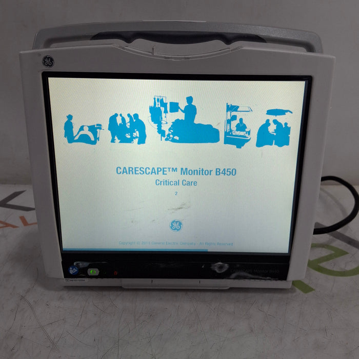 GE Healthcare Carescape B450 Critical Care Patient Monitor