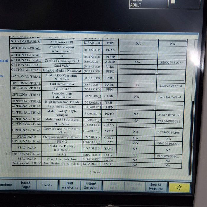 GE Healthcare Carescape B450 Critical Care Patient Monitor